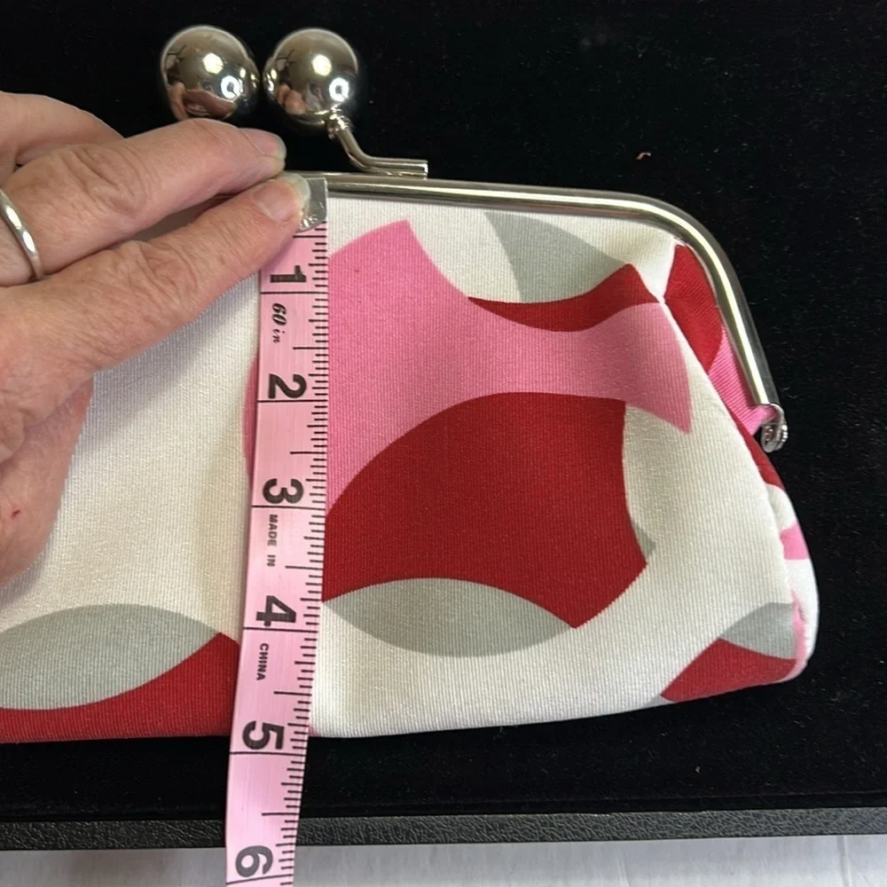 VINTAGE 2000’S CLUTCH /PURSE /MAKE UP CASE CHRISTINA AGUILERA GEOMETRIC CLUTCH